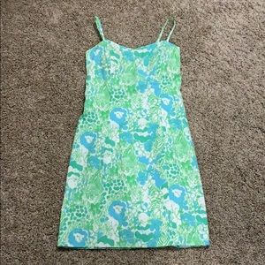 Lilly Pulitzer tie back dress